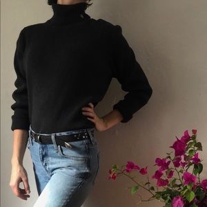 Lauren by Ralph Lauren Charcoal Turtleneck